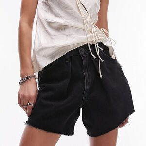 Top Shop Black Denim Women's Shorts